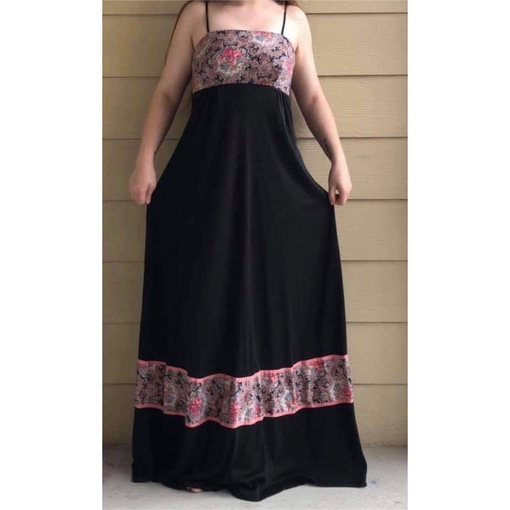 Vintage 1970’s Summer Dress PBJ By Jerell, Size 9